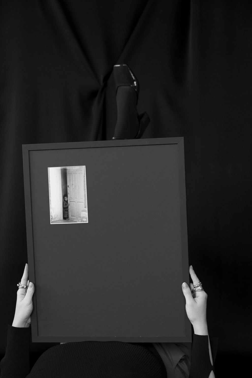Puerta entreabierta 40x50