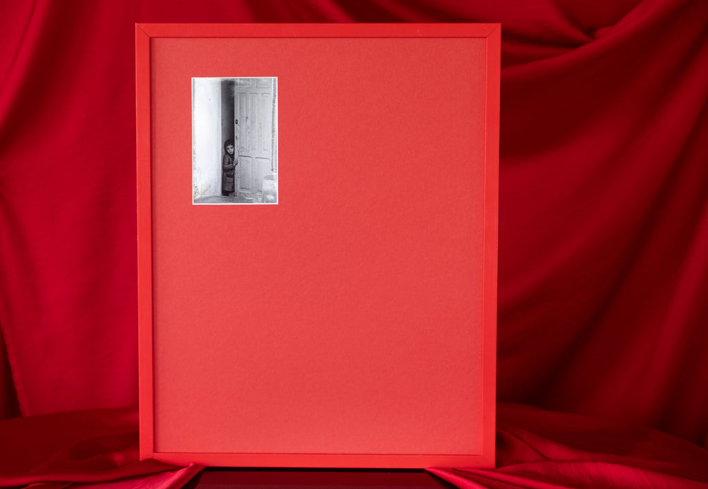 Puerta entreabierta 40x50